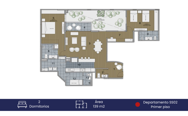 Venta de departamento de estreno, San Isidro