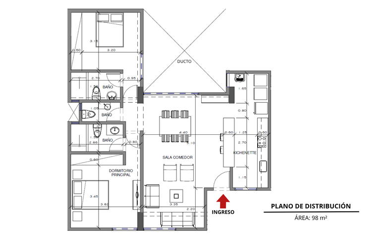 Alquiler de departamento en San Isidro