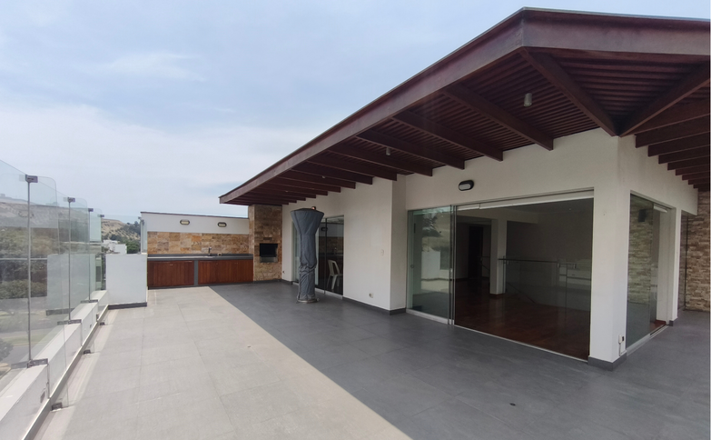 Venta de dúplex frente a parque, Surco