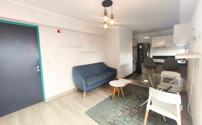 Departamento Amoblado en Alquiler con 2 Terrazas – Barranco