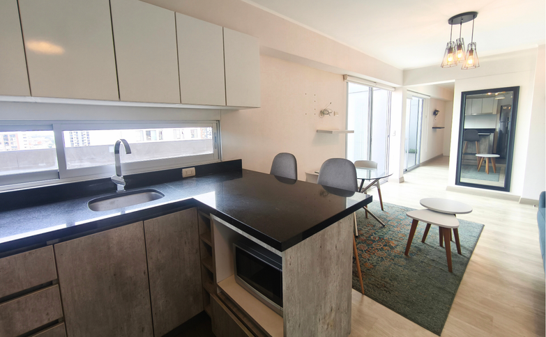 Departamento Amoblado en Alquiler con 2 Terrazas – Barranco